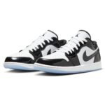 Branded Air 1 Low Concord White Black Sneakers