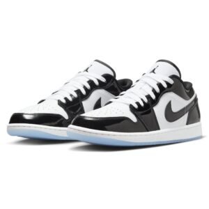 Branded Air 1 Low Concord White Black Sneakers