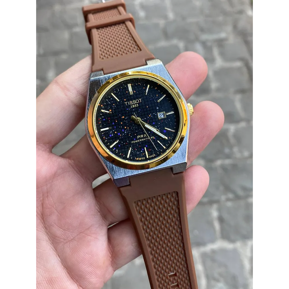 Imported Tissot PRX Watch For Men, Mineral Glass (SG577)