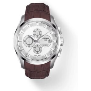 Tissot TS-3823 Chronograph Brown Leather Mens Watch