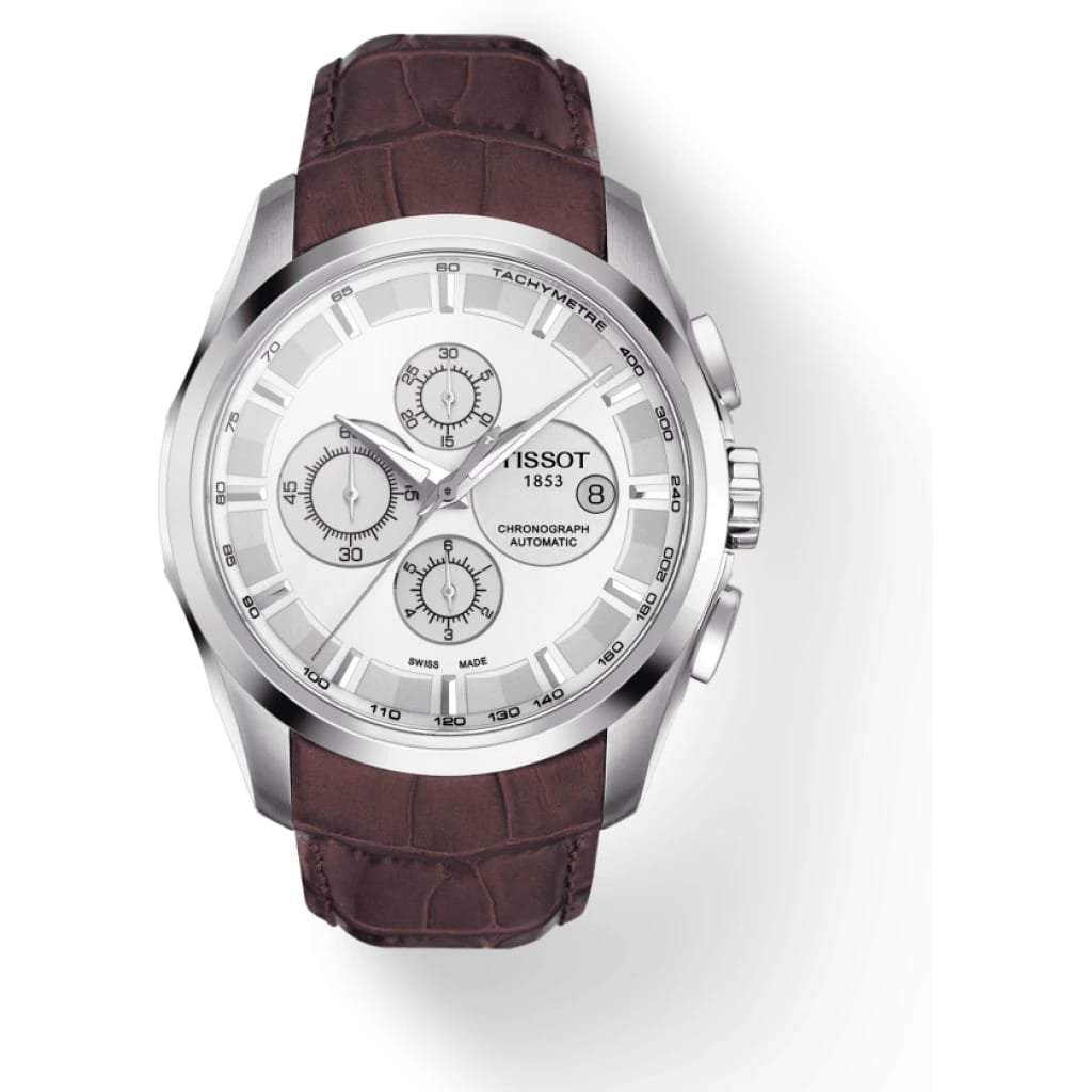 Tissot TS-3823 Chronograph Brown Leather Mens Watch