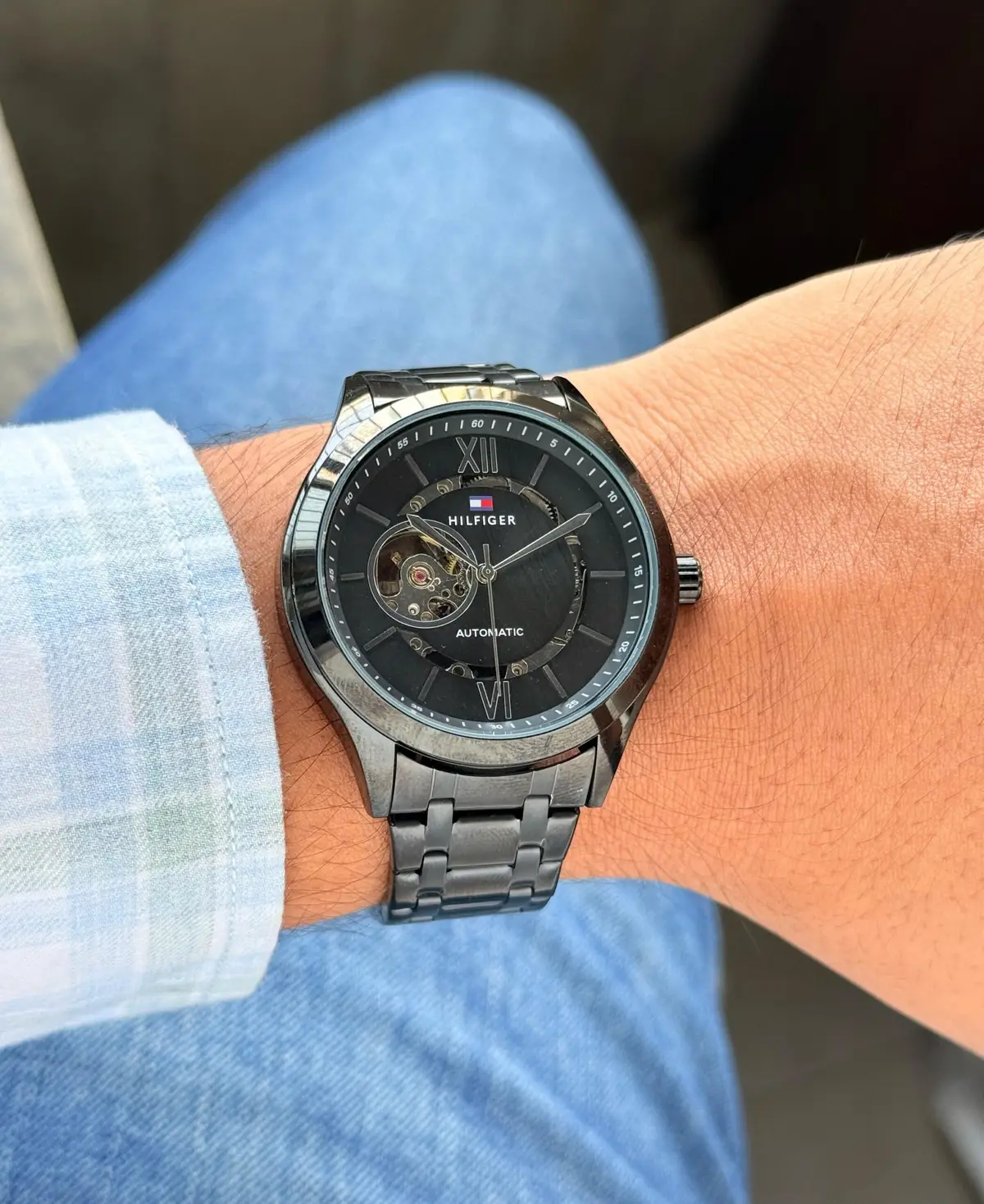 Tommy Hilfiger Modern Black Automatic