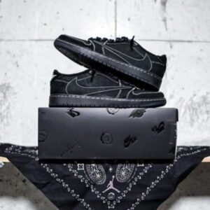 Travis Scott Air Jordan 1 Low OG Black Phantom