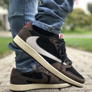 Travis Scott X Air Jordan 1 Low OG Dark Mocha Semi UA – Premium Quality