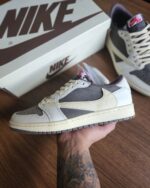 Travis Scott x Air Jordan 1 Low “Reverse Mocha” - 7a first copy shoes | Buy Online at Best Price