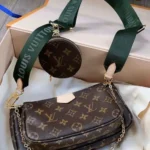 Louis Vuitton Mono Green Belt Multi Pochette Bag (With Box) - Accessories | Buy Online at Best Price