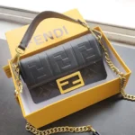 Fendi Baguette Mini Black Sling Bag (With Box) - Accessories | Buy Online at Best Price