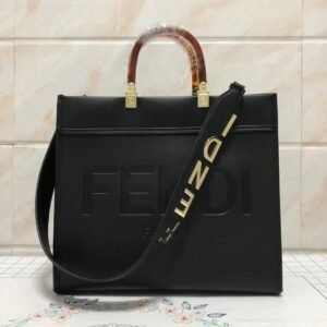 FENDI Roma Sunshine Black Tote Bag - Accessories | Buy Online at Best Price