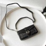 Coach Georgie Black Shoulder Bag (With Box) - Accessories | Buy Online at Best Price