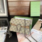 Gucci Dionysus Khaki Mini Sling Bag (With Box) - Accessories | Buy Online at Best Price
