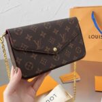Louis Vuitton Félicie Pochette Coffee Sling Bag (With Box) - Accessories | Buy Online at Best Price