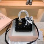 Lady Dior Premium Black Hand Bag (With Box) - Accessories | Buy Online at Best Price