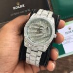 Rolex Watch For Men Full Diamond Edition (SG36) - Accessories | Buy Online at Best Price