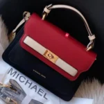 MICHAEL KORS TITIANA BLACK RED SLING BAG - Accessories | Buy Online at Best Price