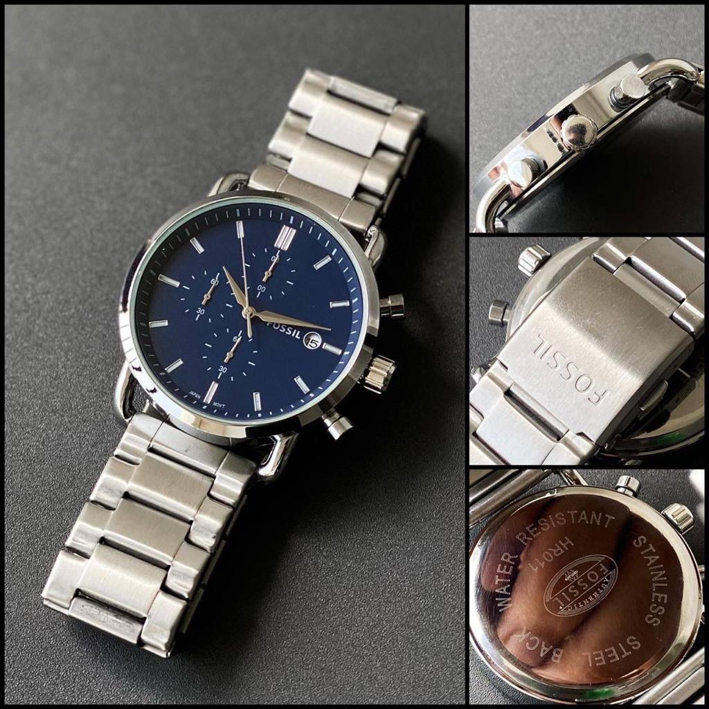 Latest Men Fossil Watch with Working Chronograph (SG30)