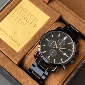 Latest Men Fossil Watch with Working Chronograph (SG31)