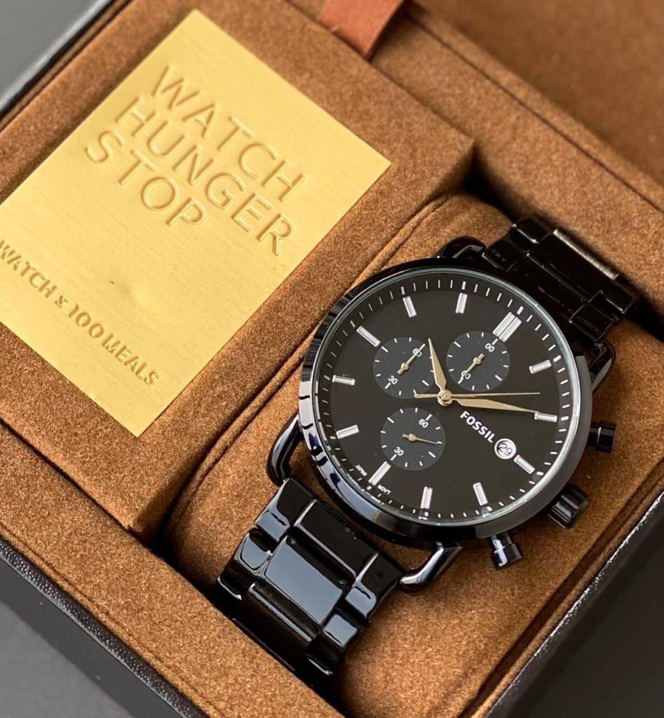 Latest Fossil Watch with Working Chronograph for Men (SG32)