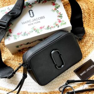 Marc Jacobs All Black Camera Sling Bag (With Box)