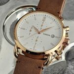 Fossil Watch : Fossil Chronograph Leather Edition Watch For Men (SG1019) - Accessories | Buy Online at Best Price