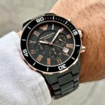 Emporio Armani Watch Luxurious Ceramic Edition Watch For Men (SG1039) - Accessories | Buy Online at Best Price