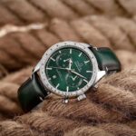 Trending Men’s Omega Watch Green With Leather Strap (SG179) - Accessories | Buy Online at Best Price