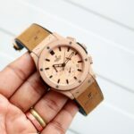 Make Your Style Hublot Big Bang Watch Brown Leather For Men (SG253) - Accessories | Buy Online at Best Price