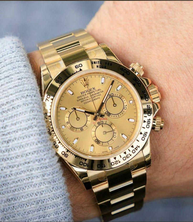 Fancy Men’s Stainless Steel Rolex Watch (SG205)