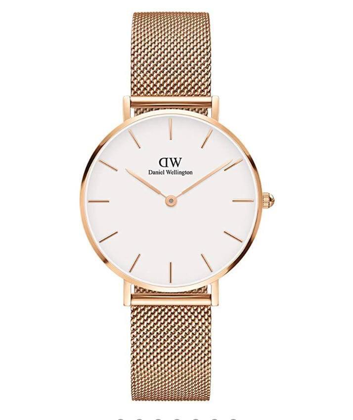 Iconic White Dial Daniel Wellington Watch For Men (AS-46)