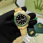 Gold Green Dial Automatic Rolex Submariner Watch For Men (SG270) - Accessories | Buy Online at Best Price