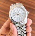 Trending Men Rolex Watch with Stainless Steel Silver Strap (SG266) - Accessories | Buy Online at Best Price