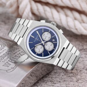 Stylish Stainless Steel Chronograph Tissot Watch For Men (KDB-918)