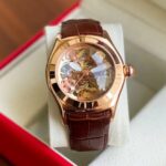 Corum Watch Brown Leather Rose Gold Automatic Watch For Men (SG340) - Accessories | Buy Online at Best Price