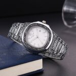 Patek Philippe Watch Silver White For Men (SG353) - Accessories | Buy Online at Best Price