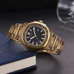 Patek Philippe Watch Gold Black For Men (SG351) - Accessories | Buy Online at Best Price