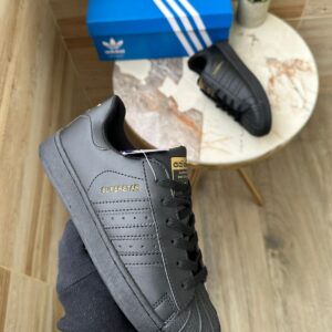 Adidas Superstar Triple Black Unisex Sneakers – Quality Import