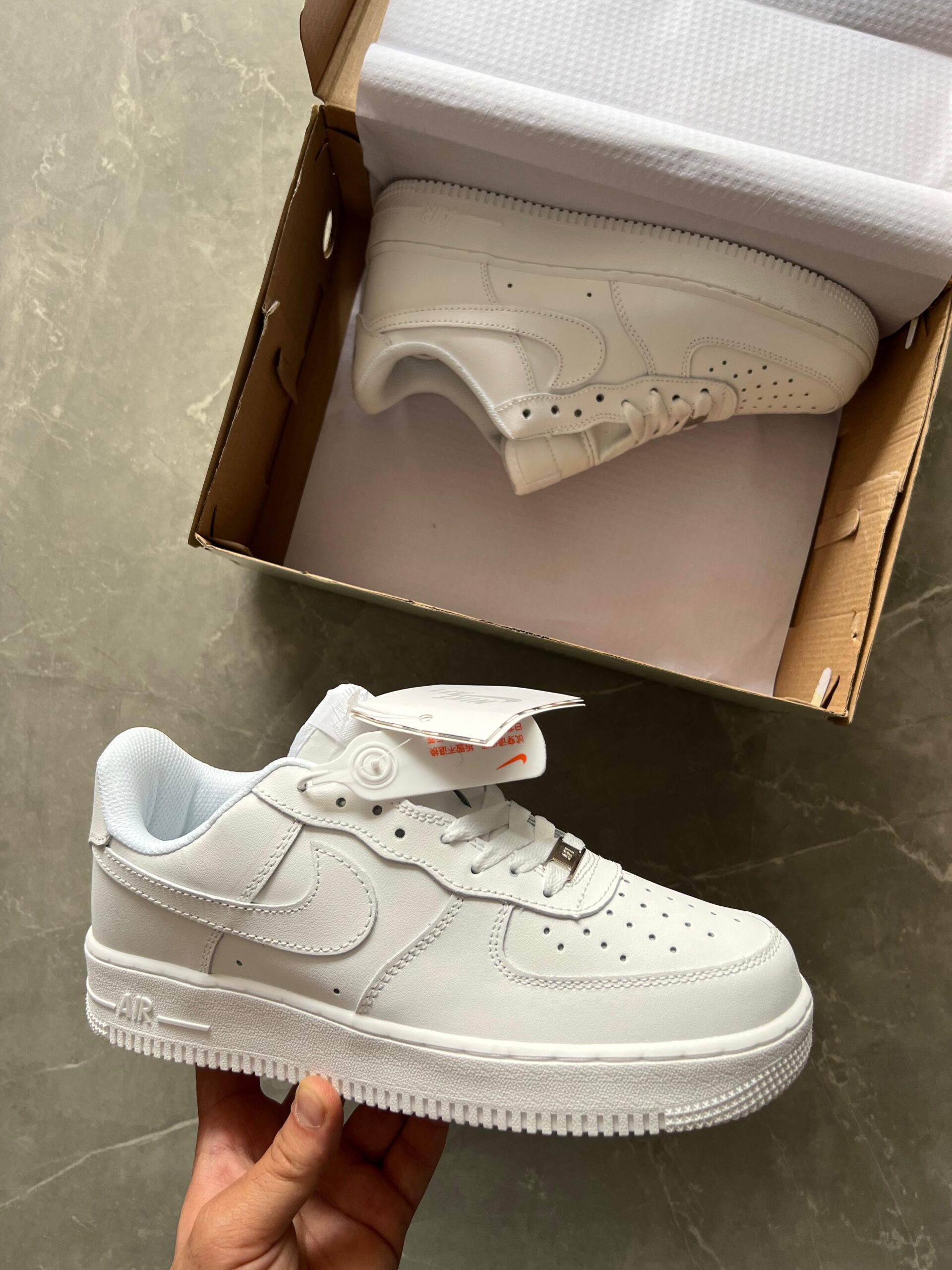 Branded Half Airforce Full Leather Quality ( unisex )