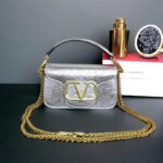 Valentino Silver Small Loco Sling Bag (With Box) - Accessories | Buy Online at Best Price