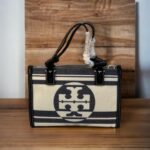 Tory Burch Ella Black Medium Tote - Accessories | Buy Online at Best Price