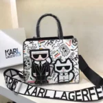 Karl Legarfeld Paris Maybelle White Handbag - Accessories | Buy Online at Best Price