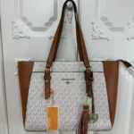 Michael Kors Sullivan Beige Brown Tote Bag - Accessories | Buy Online at Best Price
