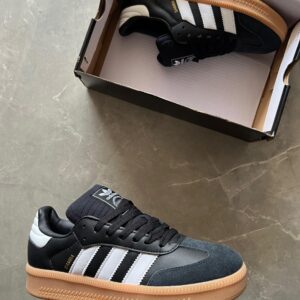 Branded Men’s Samba Double-Sole Sneaker