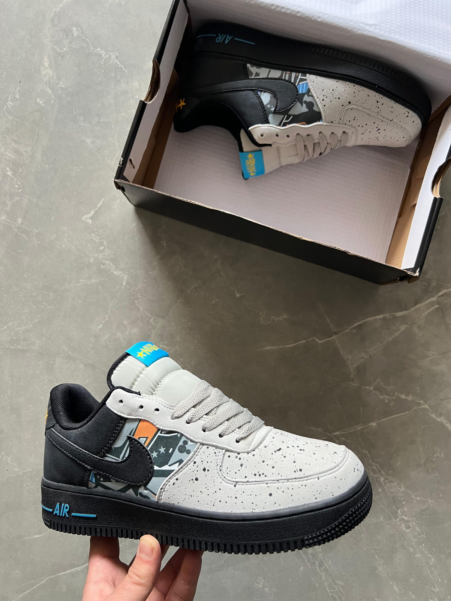 Branded Men’s Air Force 1 Original Sneaker