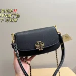 Tory Burch Britten Black Sling Bag (With Box) - Accessories | Buy Online at Best Price