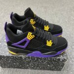 Branded Jordan Retro 4 (Black) - 7a first copy shoes | Buy Online at Best Price
