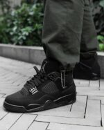 Branded Jordan Retro 4 (Full Black) - 7a first copy shoes | Buy Online at Best Price