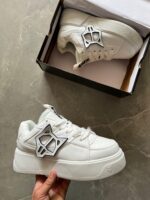 Branded Naked Wolfe Sneakers 1st Copy Shoes (White)