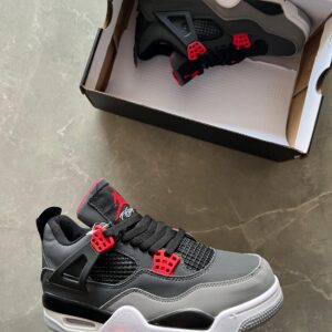 Branded Jordan Retro 4 1st Copy Shoes (Black)
