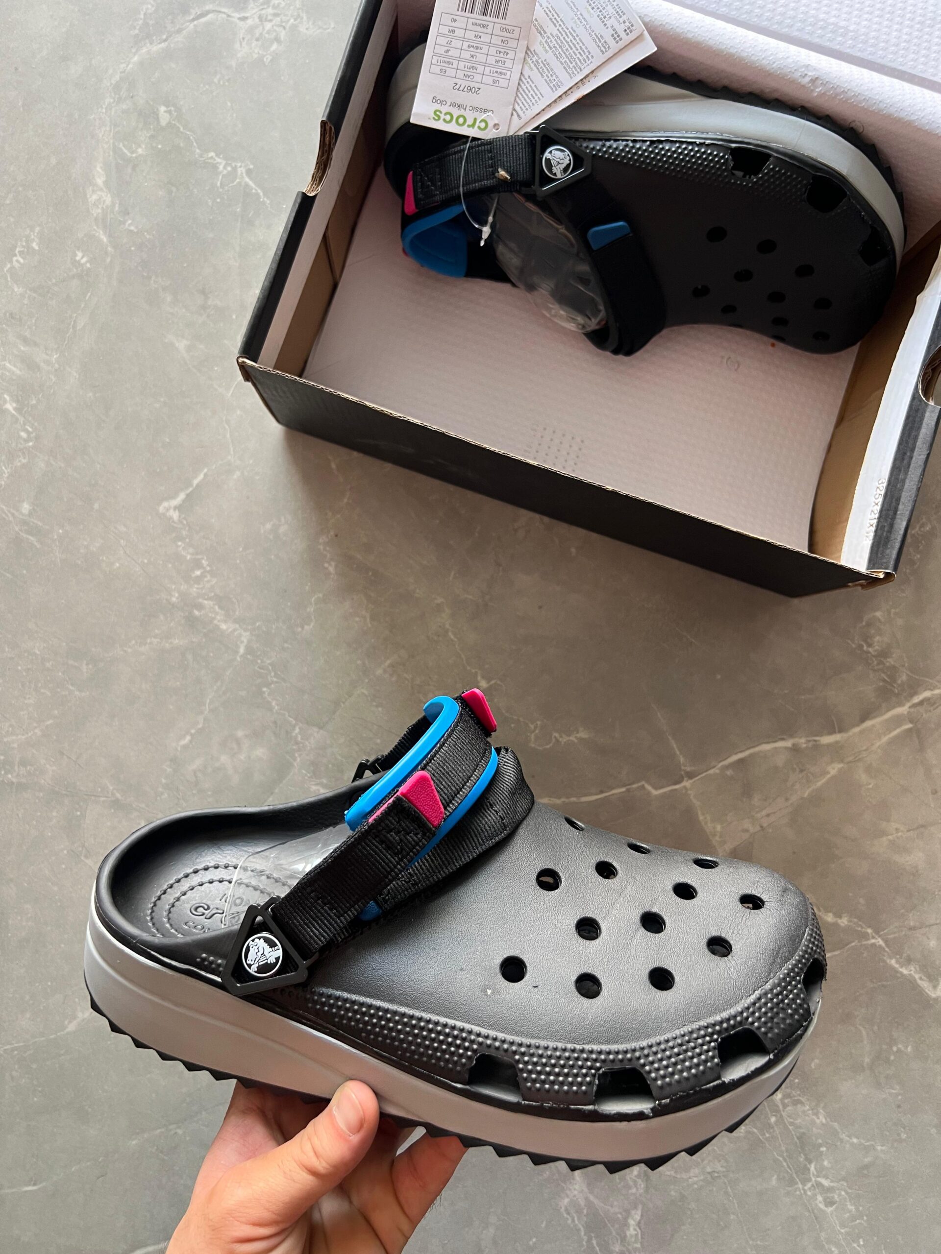 Crocs Classic Hiker (Black)