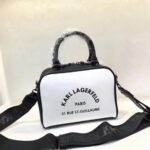 Karl Lagerfeld Guillaume White Handbag - Accessories | Buy Online at Best Price