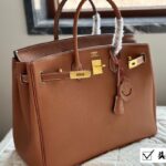 Hermes Birkin 35 cm Brown Premium Handbag (With Double Box) - Accessories | Buy Online at Best Price